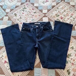 Levi's Women's Boot Cut Jeans - Dark Blue